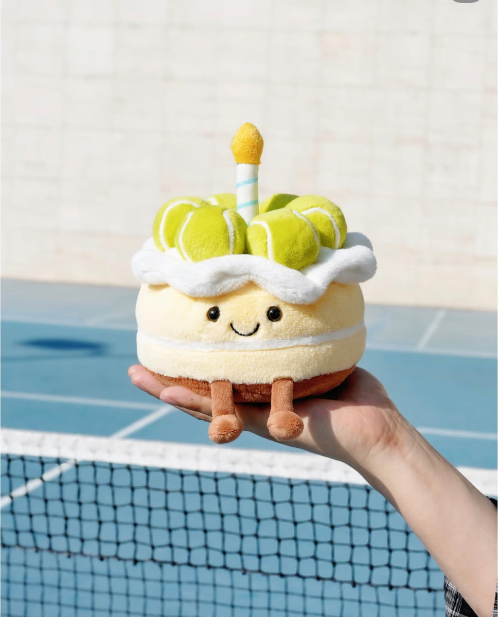 Tennis Birthday Cake Plush
