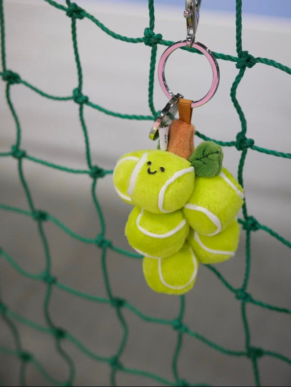 Tennis Grape Keychain