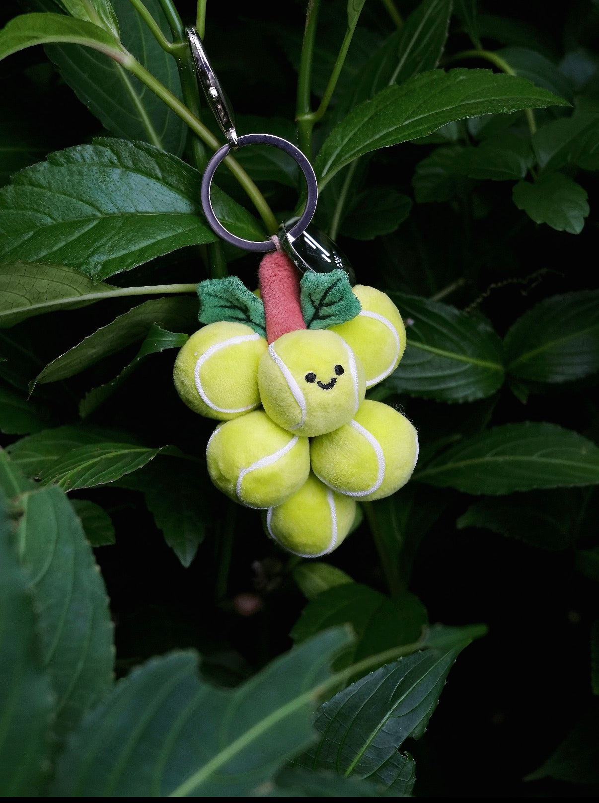 Tennis Grape Keychain